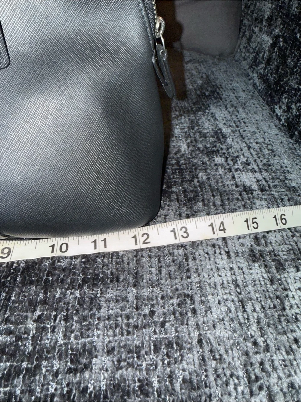Coach Black Leather Dome Satchel
